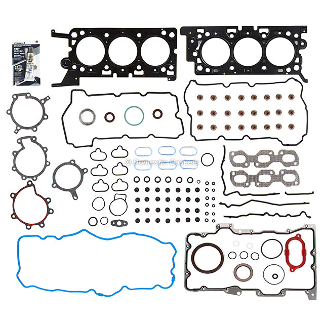 Full Gasket Set Bearings Pistons Fit 06-07 Ford Lincoln Mercury Milan 3.0L DOHC