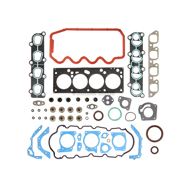 Full Gasket Set Bearings Pistons Fit 00-02 Ford Escort 2.0L 8-Valves SOHC VIN P