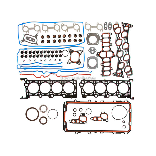 Full Gasket Set Bearings Pistons Fit 1996 Ford Crown Victoria Mercury 4.6L
