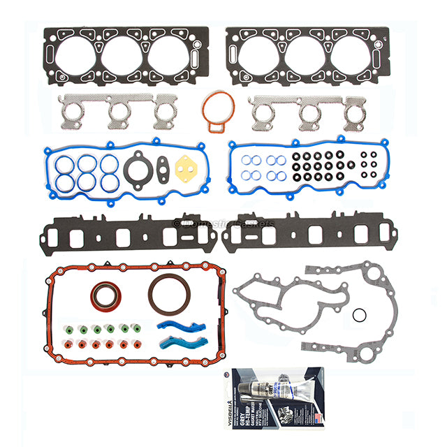 Full Gasket Set Bearings Pistons Fit 02-08 Ford Ranger Mazda B3000 3.0L OHV l
