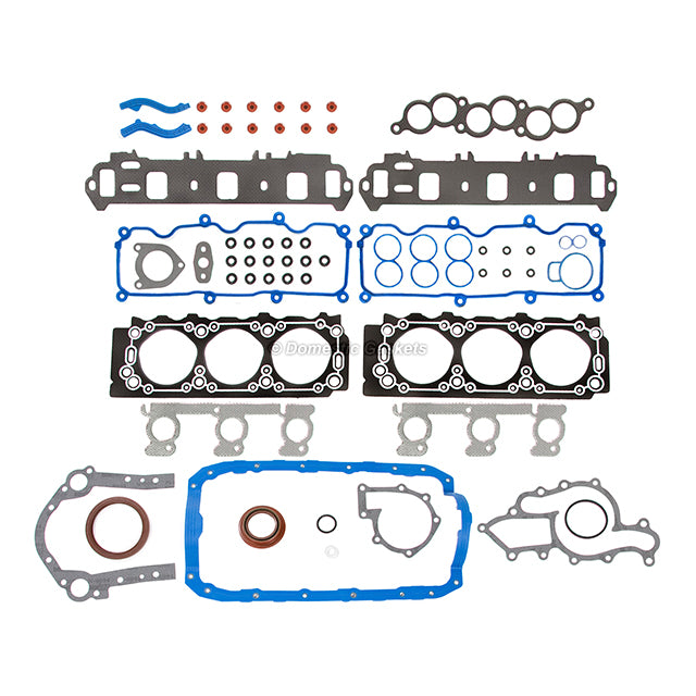 Full Gasket Set Bearings Pistons Fit 02-07 Ford Taurus Mercury Sable 3.0L OHV