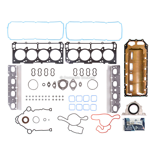 Full Gasket Set Bearings Pistons Fit Chrysler Aspen Durango Dodge Ram 5.7L HEMI