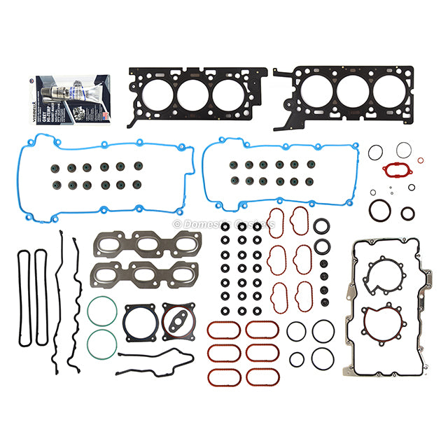 Full Gasket Set Bearings Pistons Fit 2002-2007 Jaguar X-Type 3.0L V6 DOHC 24v