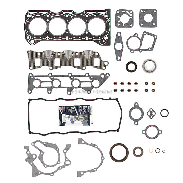 Full Gasket Set Bearings Pistons Fit 95-97 GEO Metro Suzuki Swift 1.3