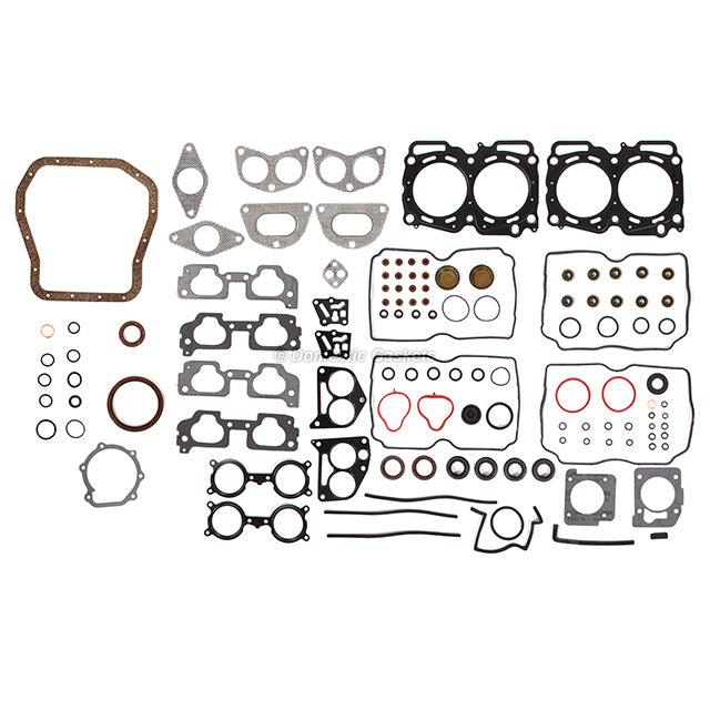 Full Gasket Set Bearings Pistons Fit 04-11 Subaru Impreza Legacy Forester 2.5L