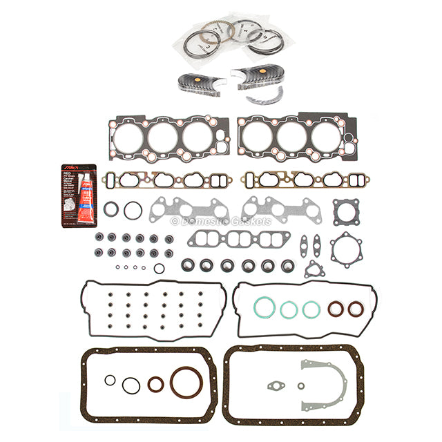 Engine Re-Ring Kit Fit 89-91 Toyota Camry Lexus ES250 2.5L DOHC