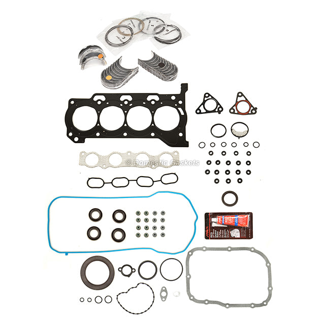 Engine Re-Ring Kit Fit 08-14 Toyota Pontiac Scion 1.8L DOHC