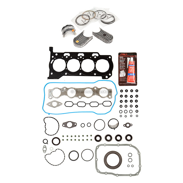 Engine Re-Ring Kit Fit 10-15 Lexus CT200H Toyota Prius 1.8L