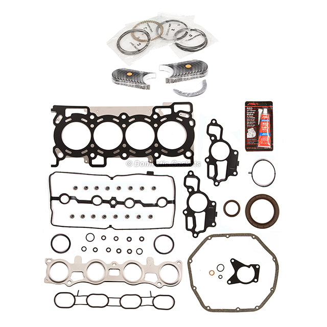 Engine Re-Ring Kit Fit 07-09 Nissan 1.8L 2.0L DOHC