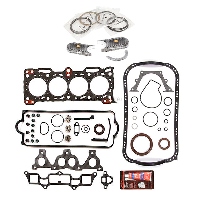 Engine Re-Ring Kit Fit 88-90 Honda Prelude S 2.0L SOHC