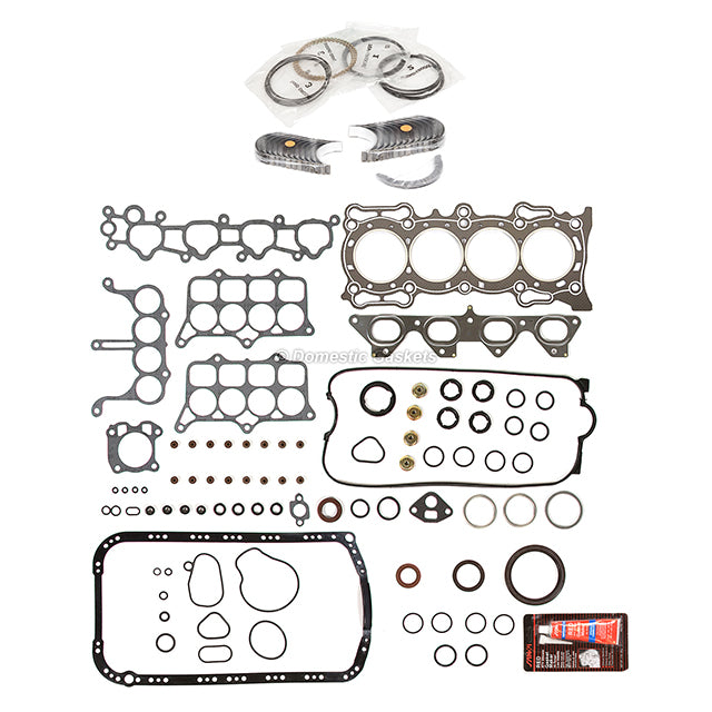 Engine Re-Ring Kit Fit 90-95 Honda 2.2L SOHC