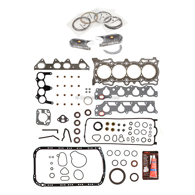 Engine Re-Ring Kit Fit 98-02 Honda Acura Isuzu 2.3L SOHC