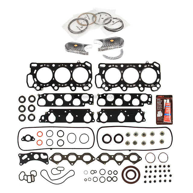 Engine Re-Ring Kit Fit 98-99 Honda Accord Acura CL 3.0L SOHC