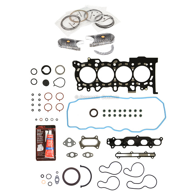 Engine Re-Ring Kit Fit 09-13 Honda Fit 1.5L SOHC