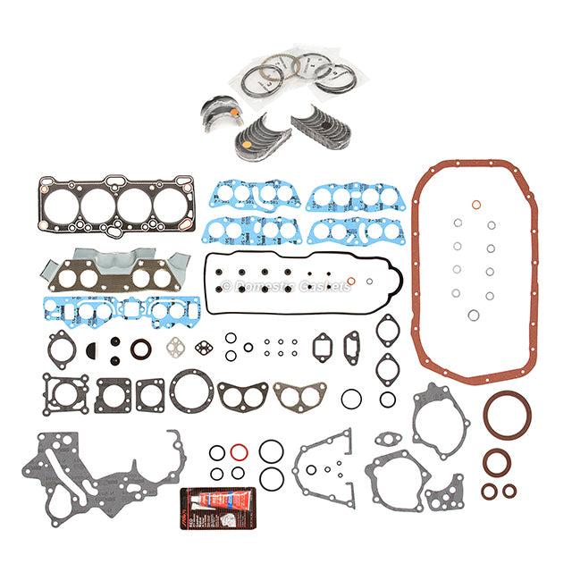 Engine Re-Ring Kit Fit 90-92 Dodge Eagle Mitsubishi 2.4L SOHC