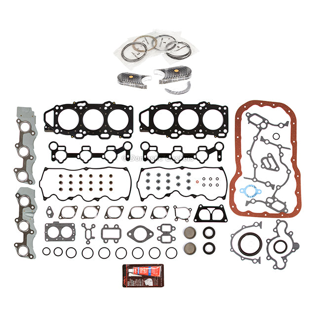 Engine Re-Ring Kit Fit 89-98 Mazda 929 MPV 3.0L SOHC
