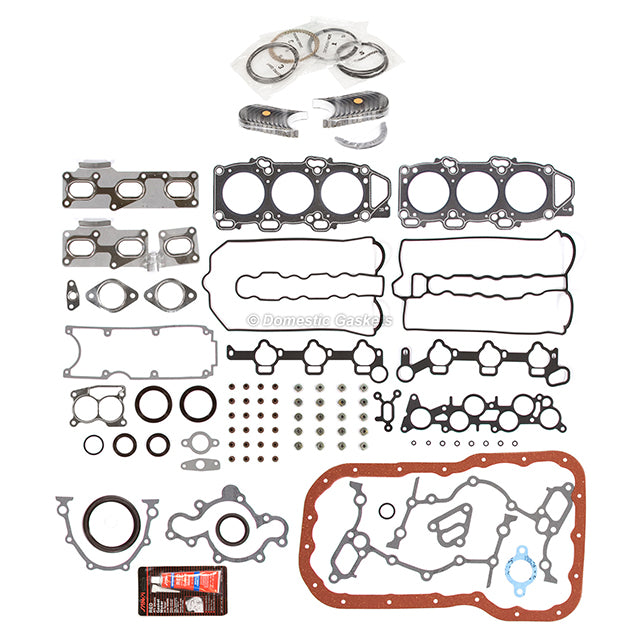 Engine Re-Ring Kit Fit 90-91 Mazda 929 3.0L DOHC
