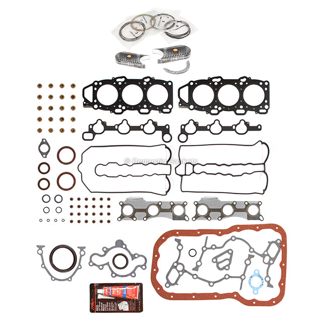 Engine Re-Ring Kit Fit 92-95 Mazda 929 3.0L DOHC