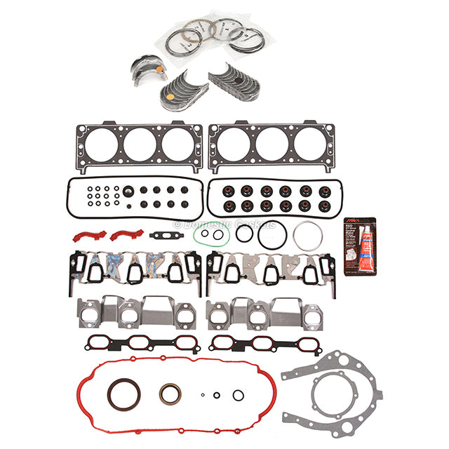 Engine Re-Ring Kit Fit 05-09 Pontiac Chevrolet 3.4L OHV