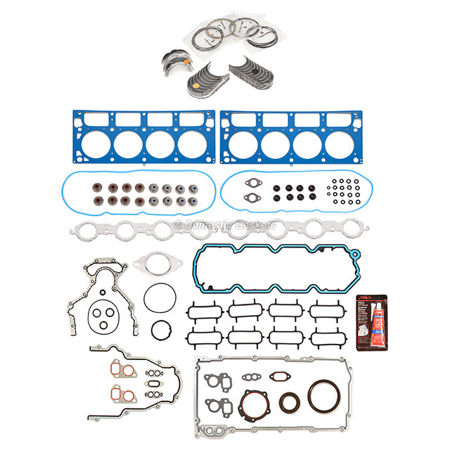 Engine Re-Ring Kit Fit 06-09 Buick Chevrolet Pontiac 5.3 OHV