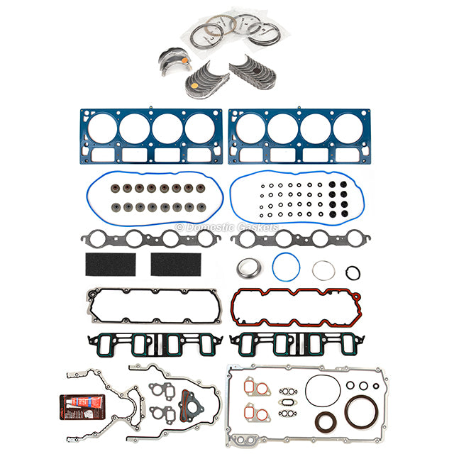 Engine Re-Ring Kit Fit 07-11 GMC Cadillac 6.2L OHV