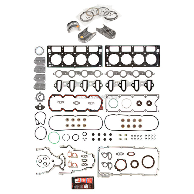 Engine Re-Ring Kit Fit 02-03 Chevrolet Cadillac GMC 4.8L 5.3L OHV