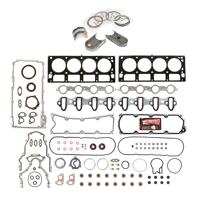 Engine Re-Ring Kit Fit 10-11 GMC Yukon XL 1500 6.2L OHV