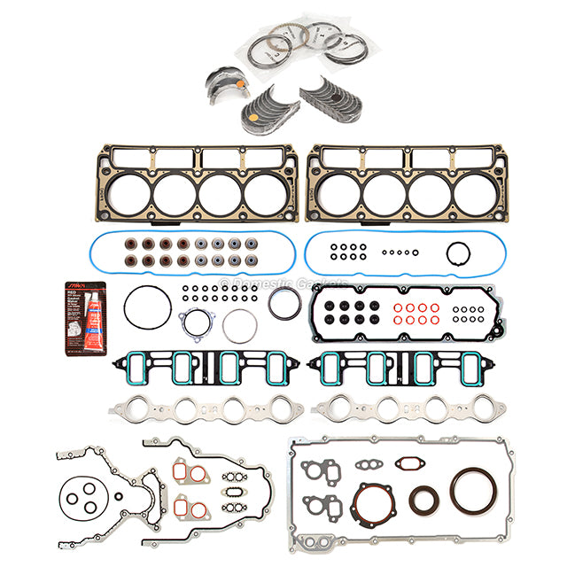Engine Re-Ring Kit Fit 07-10 GMC Chevrolet 6.0L OHV