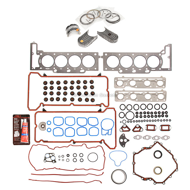 Engine Re-Ring Kit Fit 02-03 Cadillac Deville Seville ElDorado 4.6L
