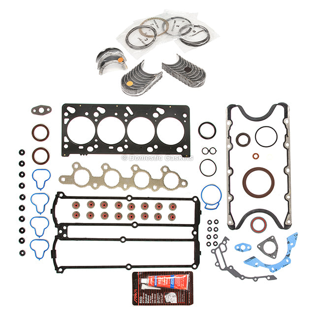 Engine Re-Ring Kit Fit 1999-12/20/1999 Ford Focus 2.0L