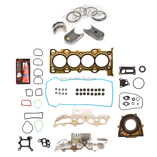 Engine Re-Ring Kit Fit 10-13 Ford Connect Transit  2.0L DOHC