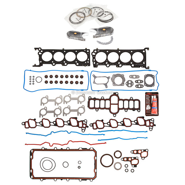 Engine Re-Ring Kit Fit 2000 Ford F150 E150 Econoline 4.6L SOHC