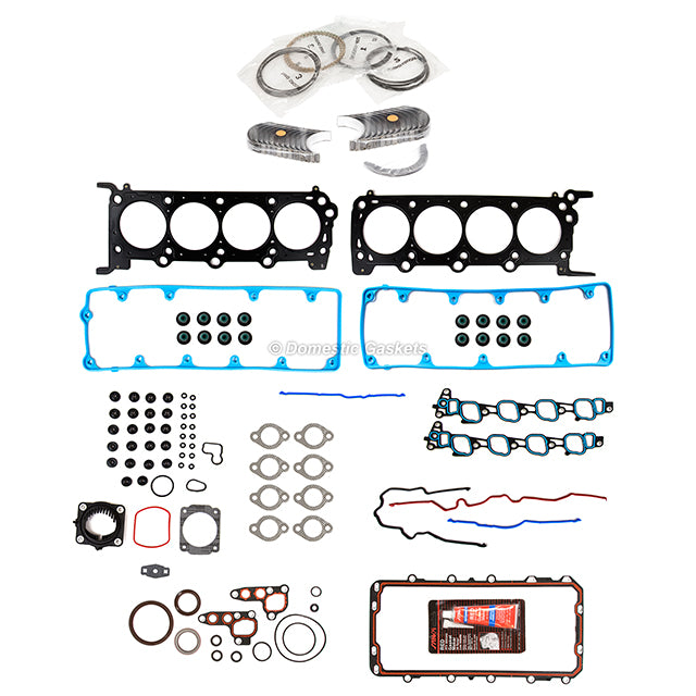 Engine Re-Ring Kit Fit 09-11 Ford Crown Victoria 4.6 SOHC