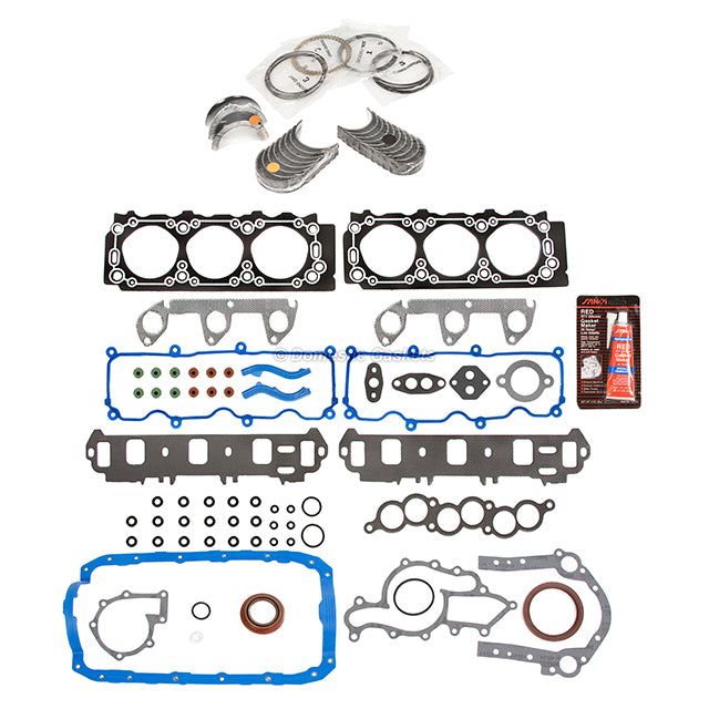 Engine Re-Ring Kit Fit 91-98 Mazda Ford Aerostar Ranger 3.0L OHV