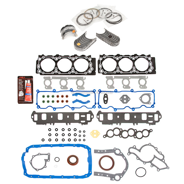 Engine Re-Ring Kit Fit 96-00 Mercury Sable Ford Windstar Taurus 3.0L