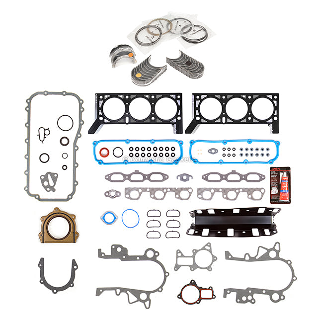 Engine Re-Ring Kit Fit 07-11 Jeep Wrangler 3.8 V6 OHV