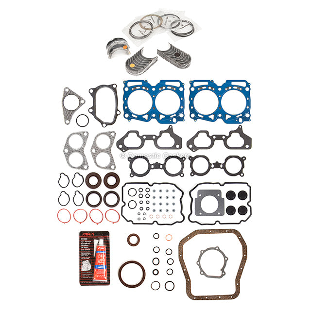 Engine Re-Ring Kit Fit 06-12 Subaru Impreza Outback Turbo 2.5L DOHC