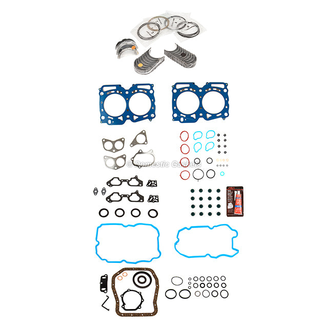 Engine Re-Ring Kit Fit 2010 Subaru Legacy Turbo 2.5L DOHC
