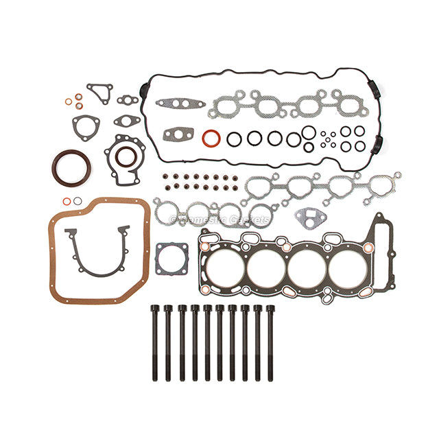 Full Gasket Set Intake Exhaust Valves Fit 91-94 Nissan Infiniti 2.0L SR20DE