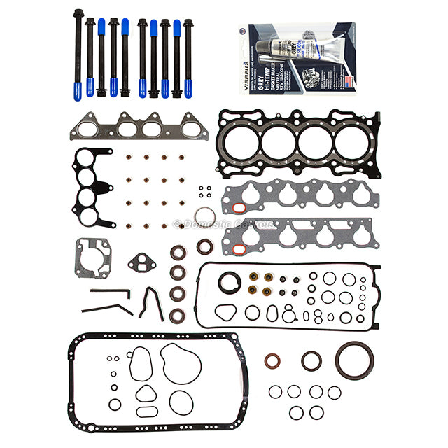 MLS Full Gasket Set Intake Exhaust Valves Fit 94-97 Acura Honda 2.2L F22B1 SOHC