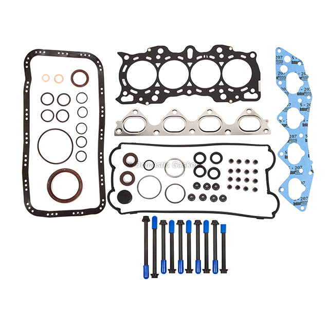 Full Gasket Set Intake Exhaust Valves Fit 97-01 Honda CRV 2.0L DOHC B20Z2 B20B4