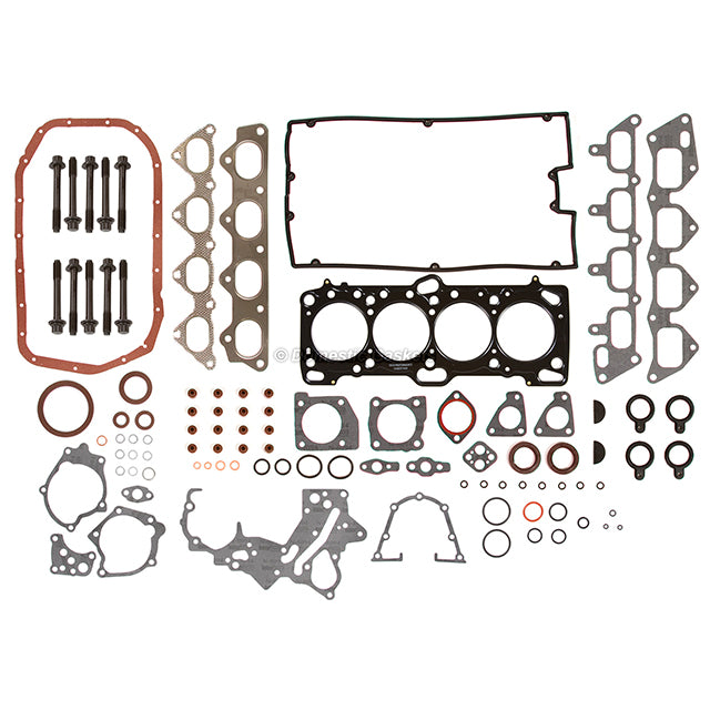 MLS Full Gasket Set Intake Exhaust Valves Fit 93-98 Mitsubishi Eagle 2.0 4G63T