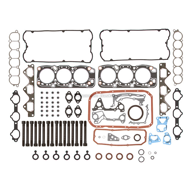 Full Gasket Set Intake Exhaust Valves Fit 94-96 Mitsubishi Montero 3.5L 6G74