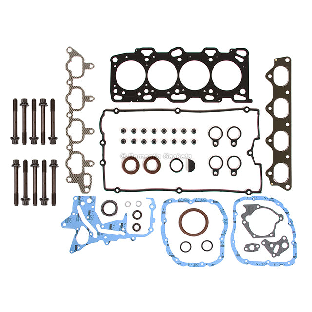 Full Gasket Set Intake Exhaust Valves Fit 99-05 Hyundai Kia 2.4L DOHC G4JS