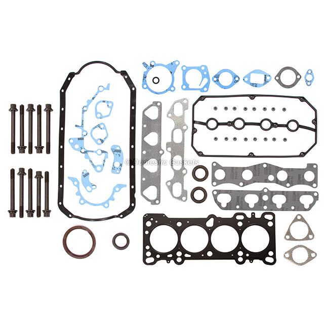 MLS Full Gasket Set Intake Exhaust Valves Fit 01-02 Kia Rio 1.5L DOHC A5D