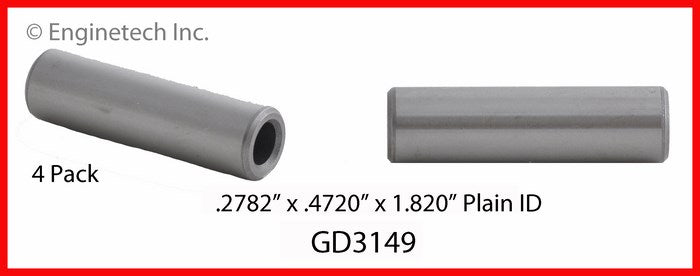 Enginetech GD3149 Engine Valve Guide Set for Dodge and Ram Vehicles