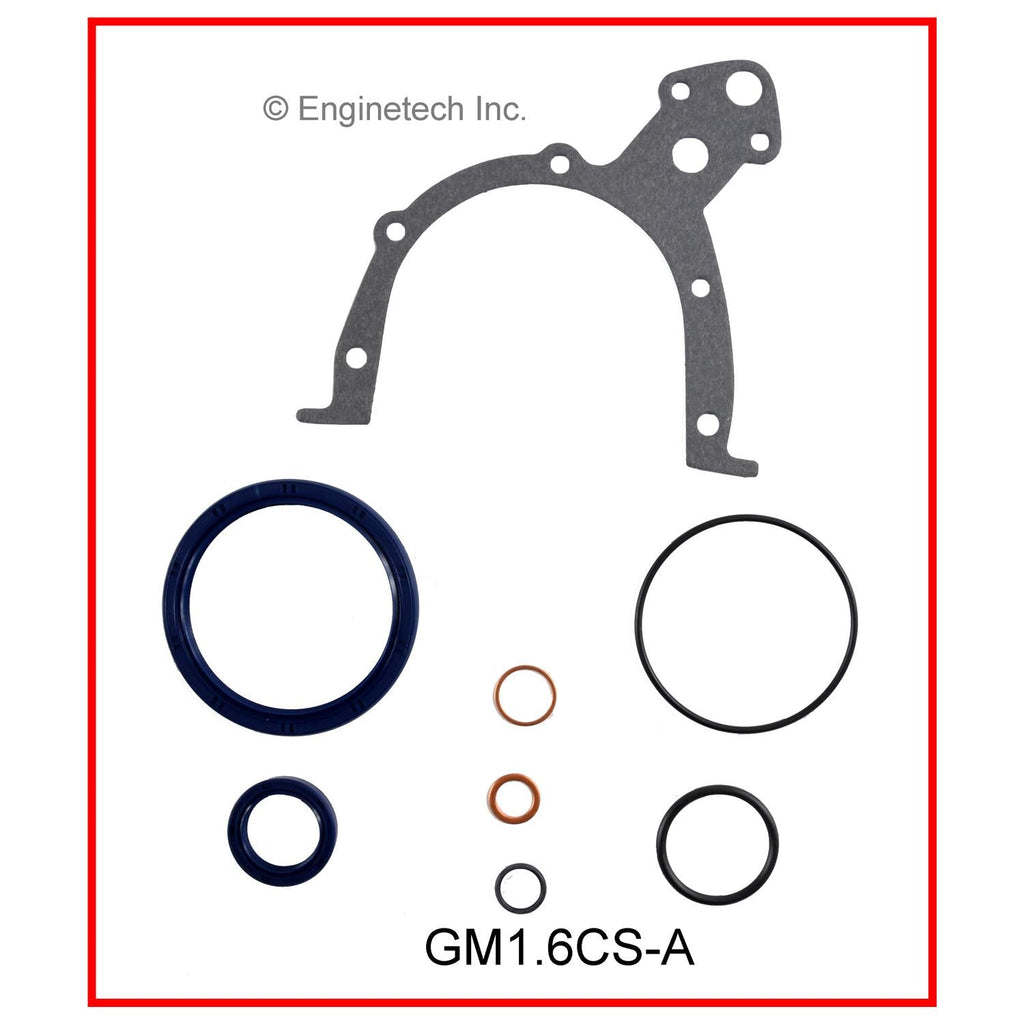 Enginetech GM1.6CS-A Engine Lower End Gasket Set for Chevrolet and GMC Vehicles