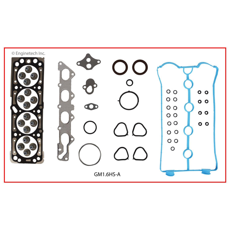 Enginetech GM1.6HS-AWB Engine Cylinder Head Gasket Set for Chevrolet Aveo