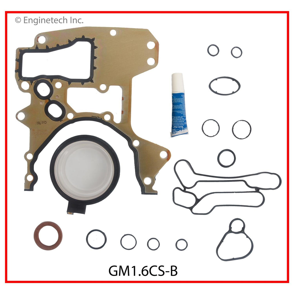 Enginetech GM1.6K-3 Engine Full Gasket Set for Chevrolet and GMC Cars and Trucks