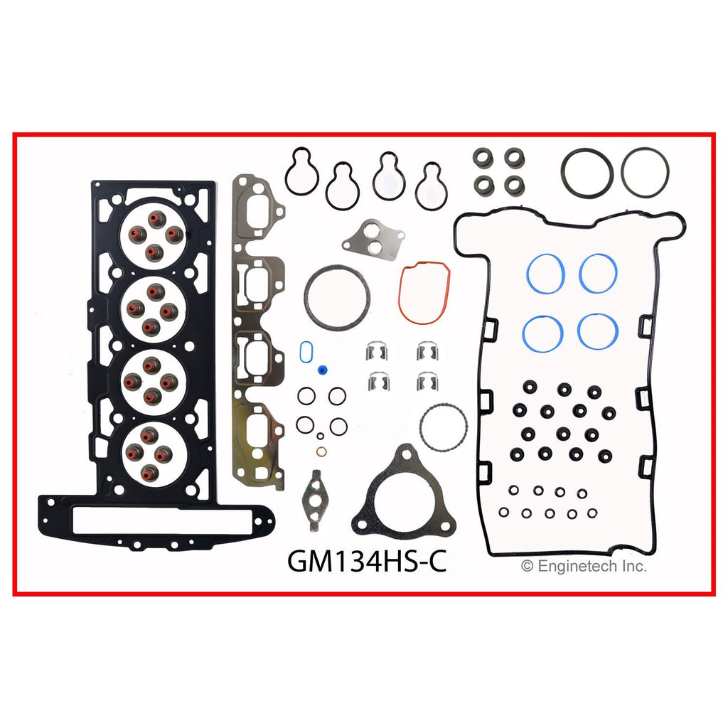 Enginetech GM134HS-CWB Engine Cylinder Head Gasket Set for GMC and Chevrolet Cars and Trucks